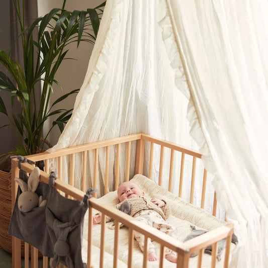 Dosel Vintage 245cm Ruffle Ivory