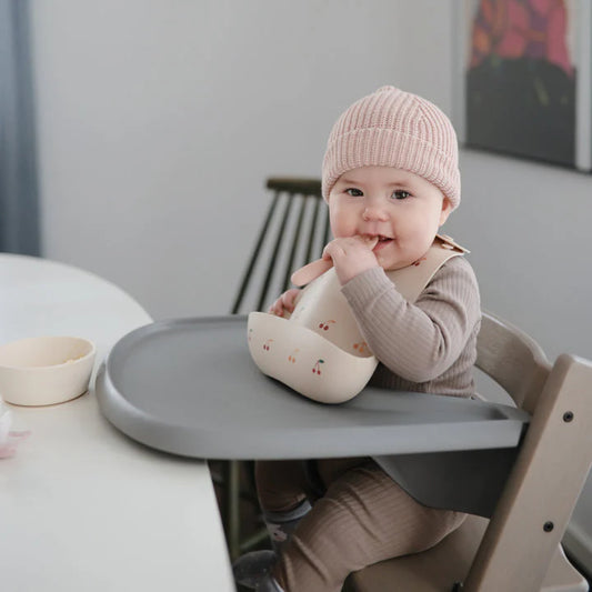 Mushie Primeras Cucharitas para Bebes - Rose-Soft Lilac