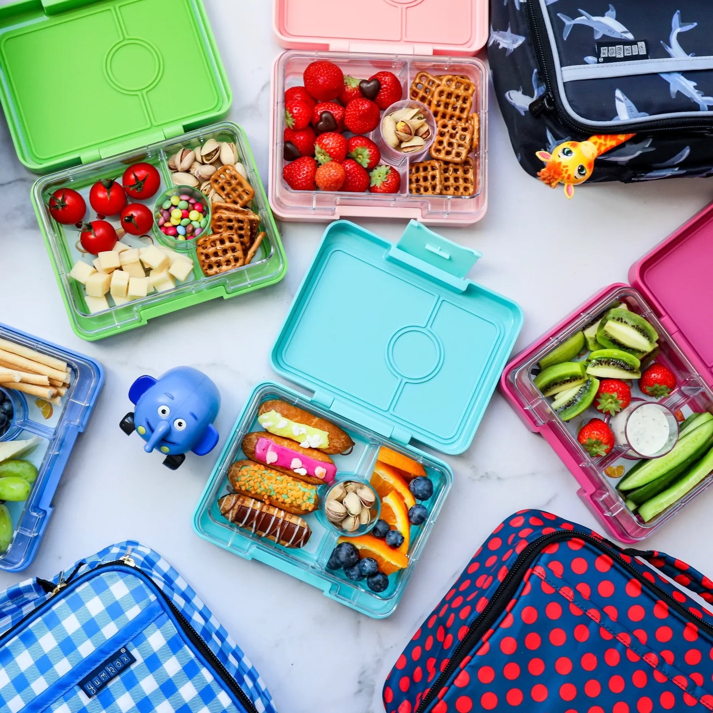 Yumbox Snack - True Blue Rocket