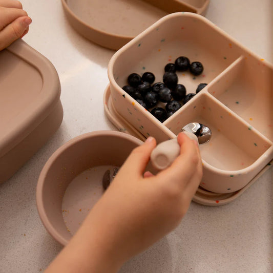 Set Cubiertos Tenedor y Cuchara - Beige