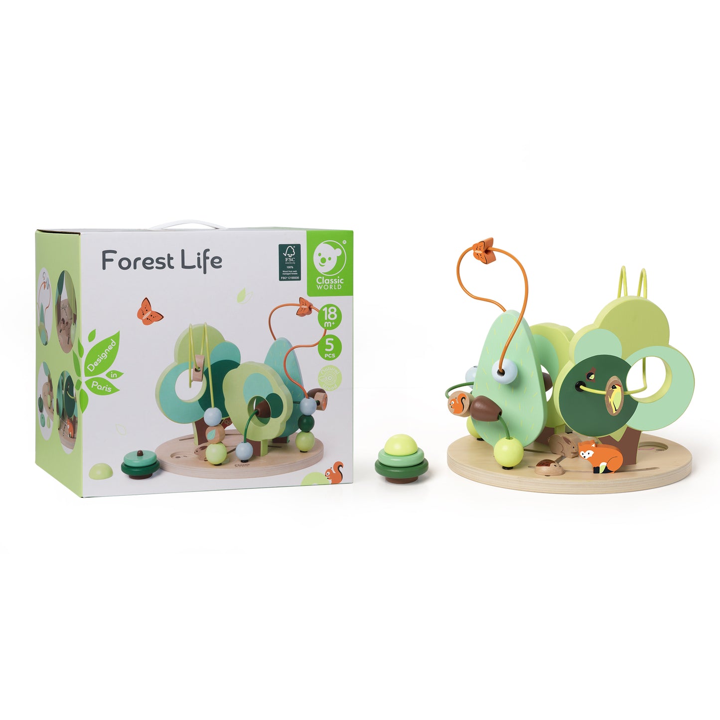 Laberinto de Cuentas Vida en El Bosque