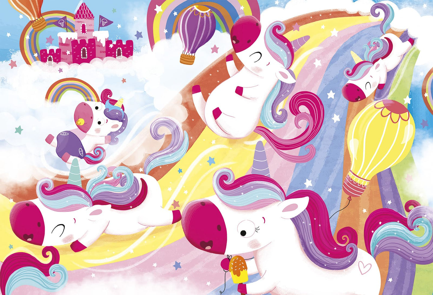 Giant Puzzle Rompecabezas Gigante - Unicornios