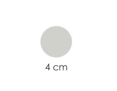 Mini wall decal dots irregular acuarela