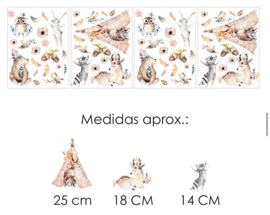 Wall Decal XL - Enchanted Forest