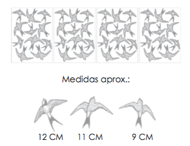 Wall decal xl - Golondrina