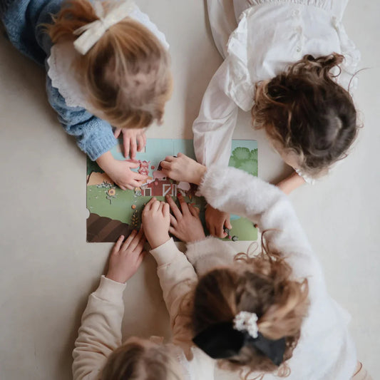 Mushie Sticker Reusable Farm