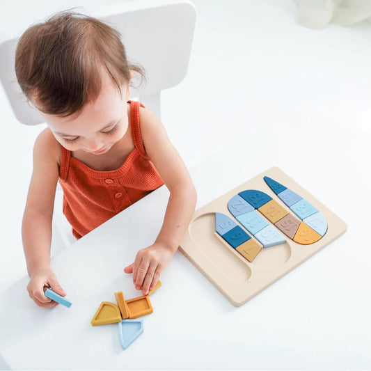 Rompecabezas Numbers - Celeste