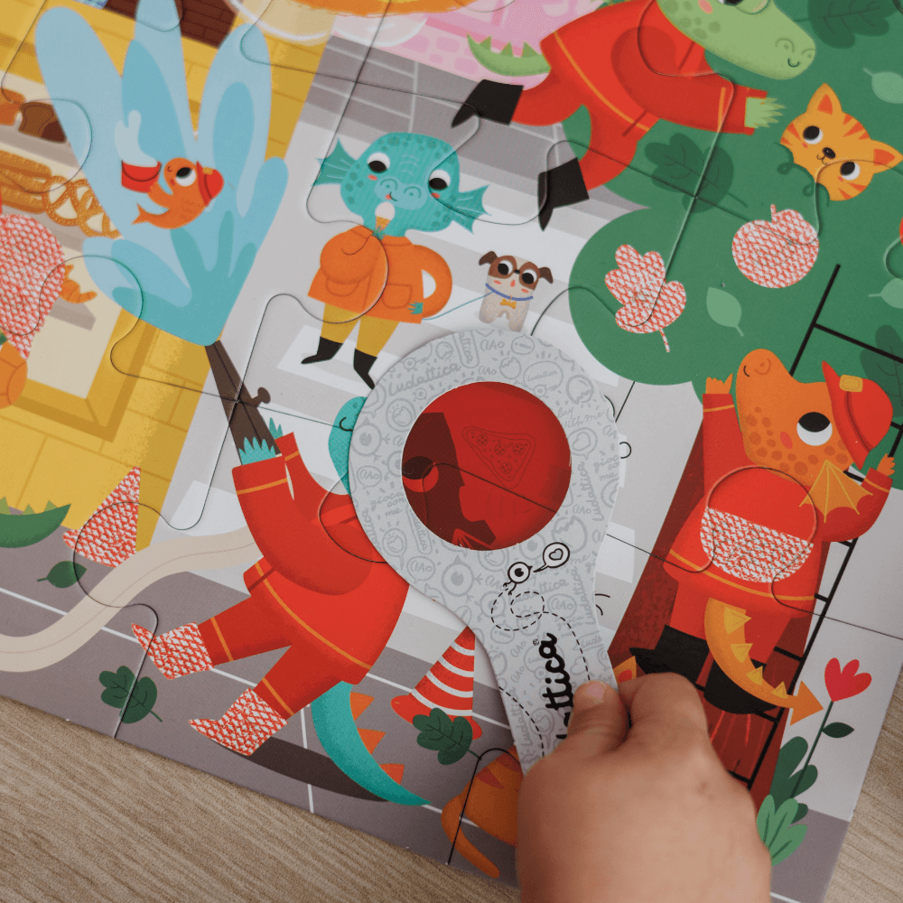 Secret Puzzle Rompecabezas con Imagenes Secretas - Los Bomberos