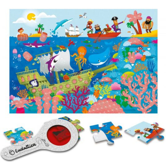 Secret Puzzle Rompecabezas con Imagenes Secretas - El Mar