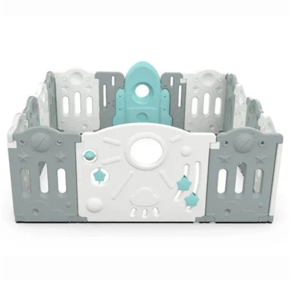 Corral Corralito Rocket 14 Paneles - Gray & White