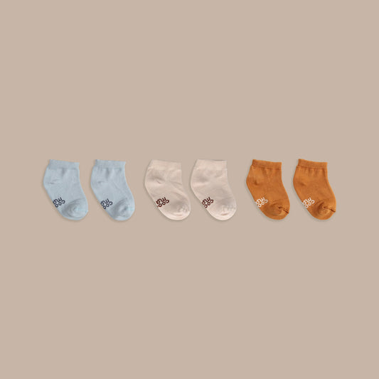 Stay on Socks Medias Mix Colores Pack x3