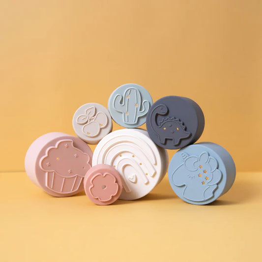 Piramide Colores Pasteles