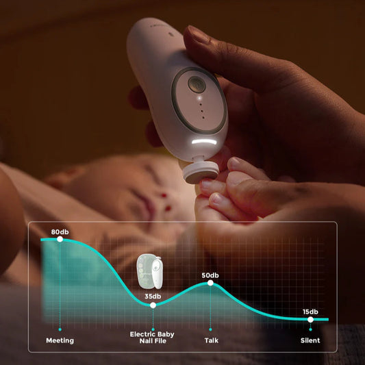 Lima Eléctrica de Uñas para Bebé