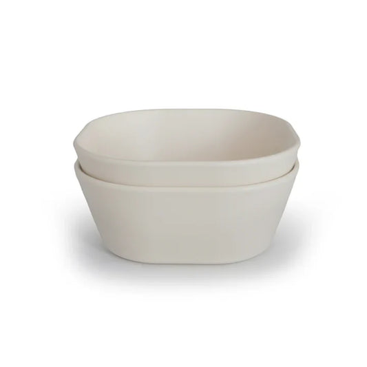 Mushie Set de 2 Bowls - Ivory