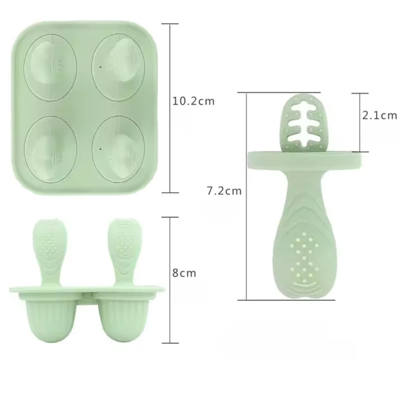 Molde Mini Helados - Verde