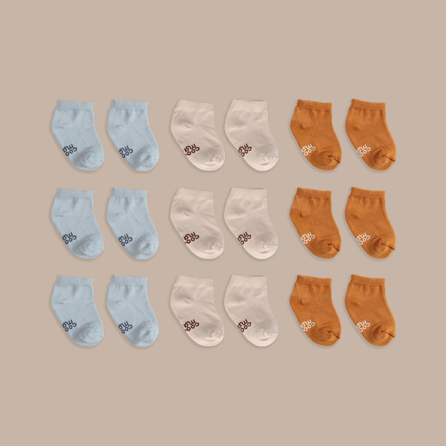 Stay on Socks Medias Mix Colores Pack x3
