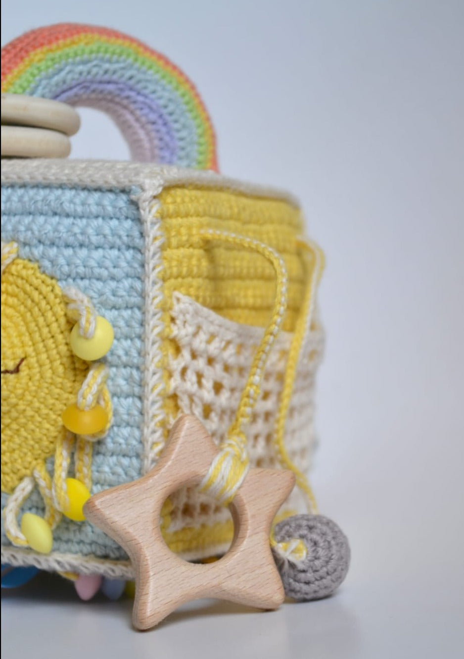 Cubo Sensorial - Arcoíris