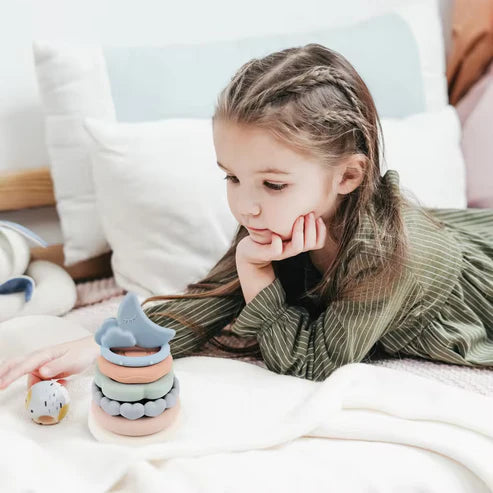 Aros Apilables Premium Moon Set