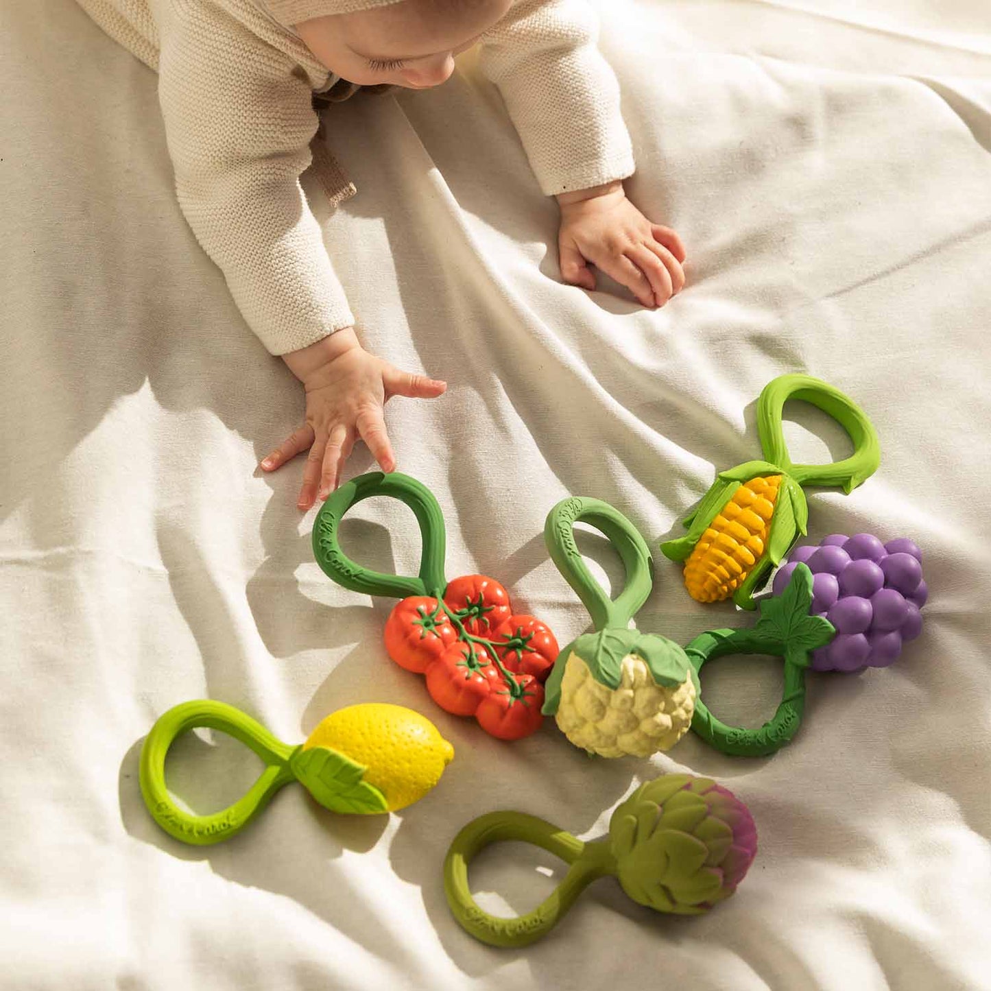 Mordedor Juguete - Artichoke Rattle Toy