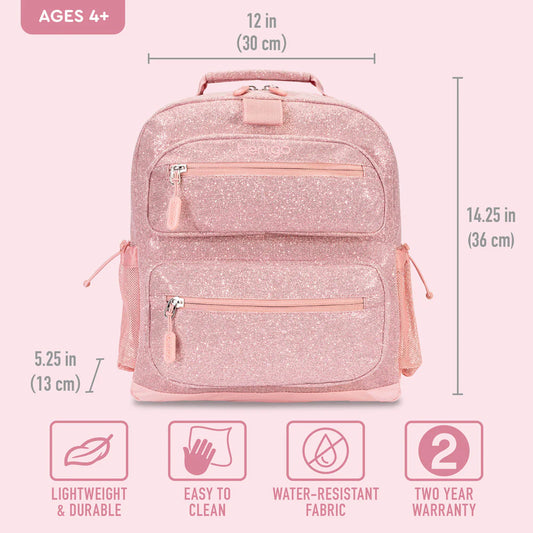 Mochila Escolar Bentgo Kids - Rosa Brilloso