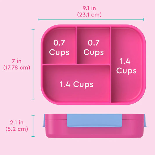 Lonchera Bentgo Kids Snap & Go - Mariposas