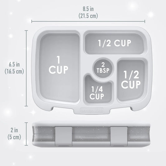 Lonchera Bentgo Kids Lunch Box - Silver Glitter