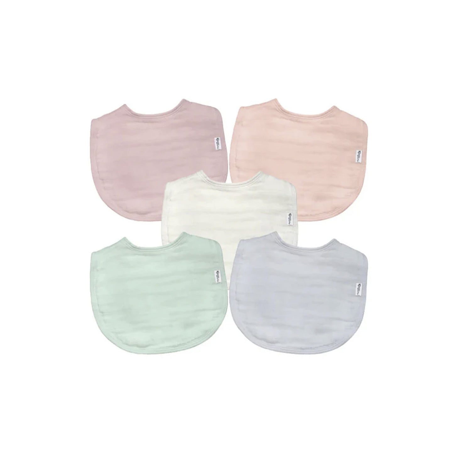Baberos Pack 5 - Rose