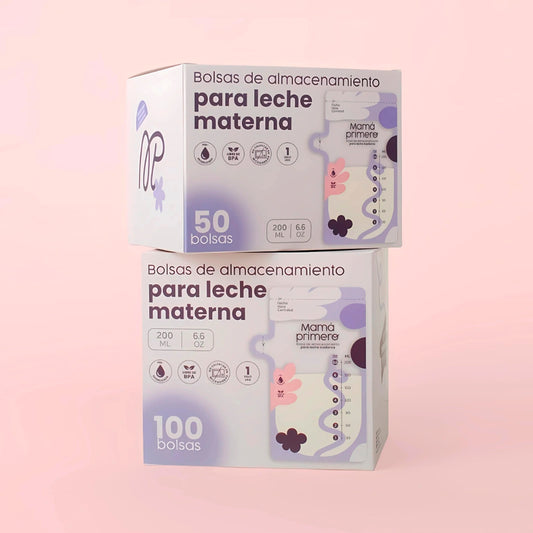 Caja de 100 Bolsas de Almacenamiento de Leche Materna
