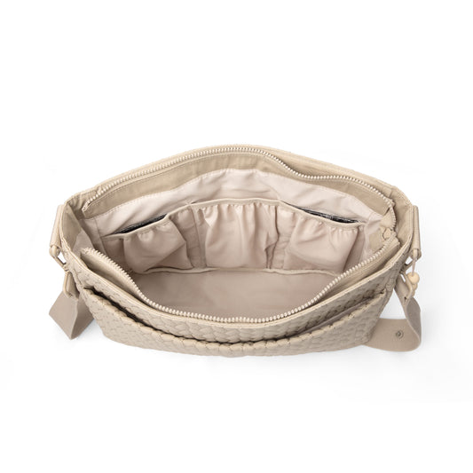 Bolso Maternidad Bandolera Wonder - Beige
