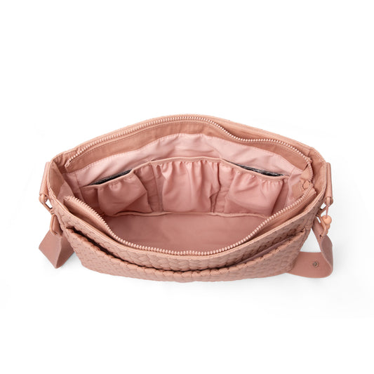Bolso Maternidad Bandolera Wonder - Rosado