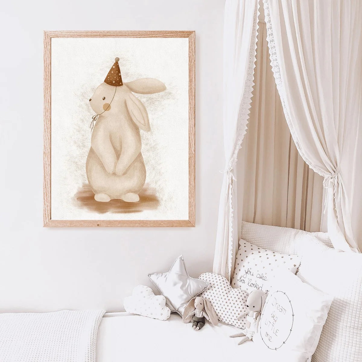 Poster Bunny By Decoindigo