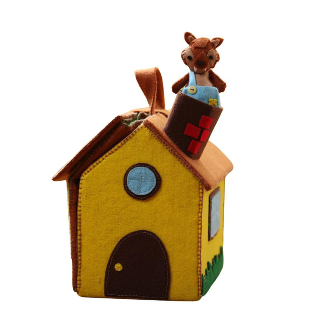 Casita de Fieltro Chanchitos