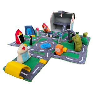 Casita de fieltro Ciudad