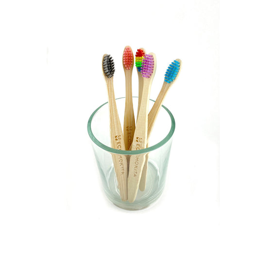 Cepillo de Dientes Bambú Niño Plano