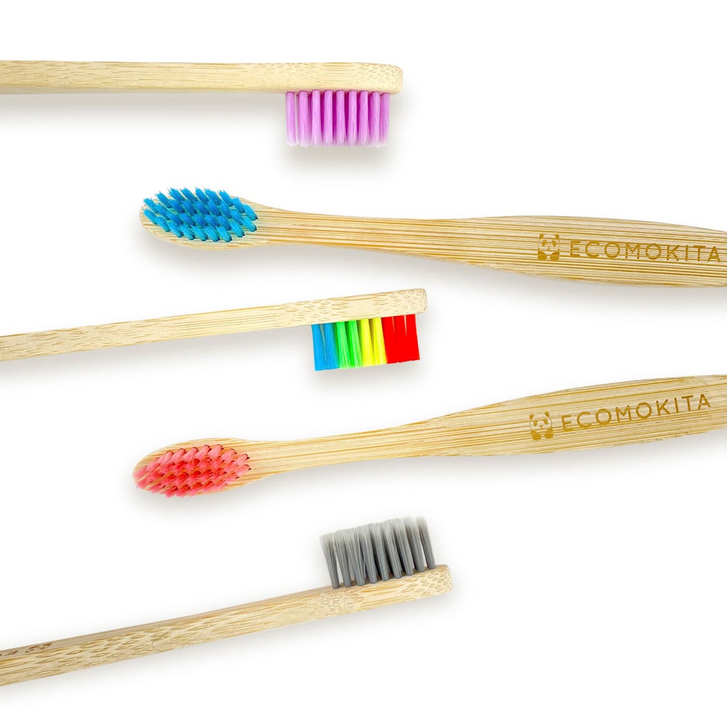 Cepillo de Dientes Bambú Niño Plano