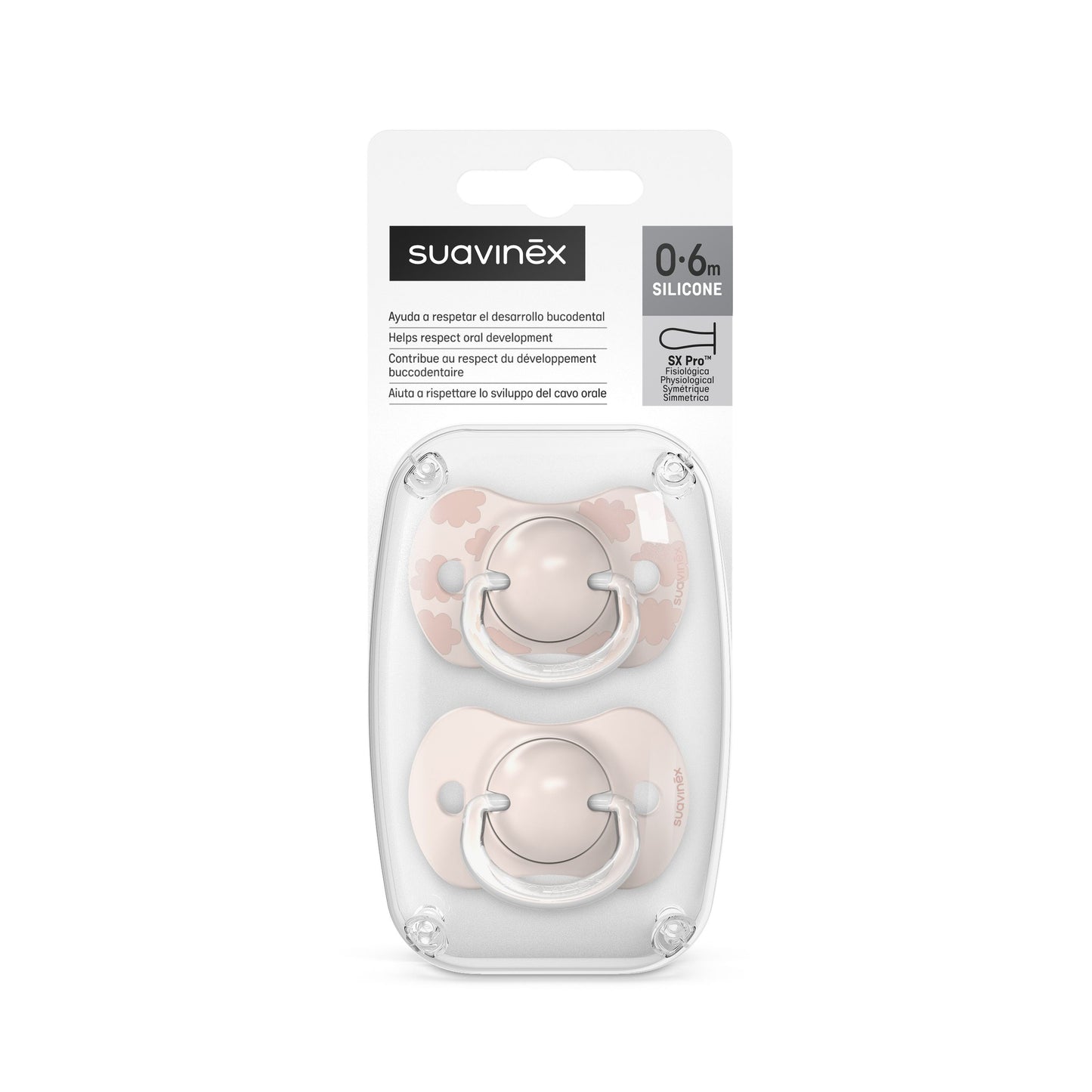 Chupón con Tetina Fisiológica SX Pro 0-6 m x 2 Und