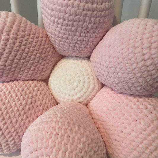 Cojín Margarita Rosa