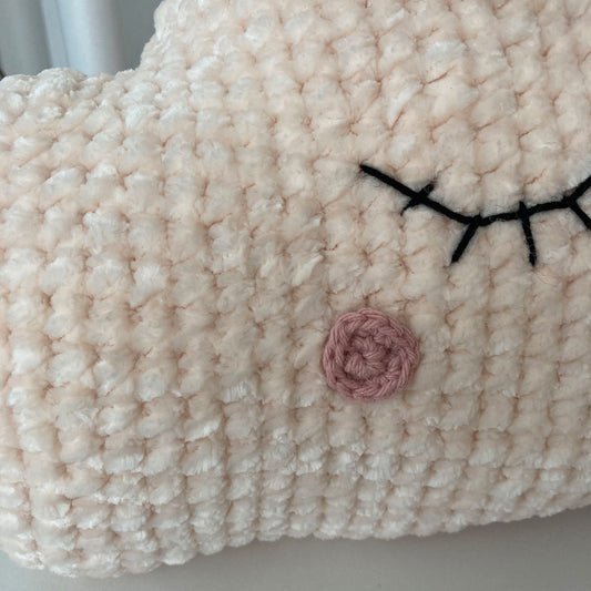 Cojín Nube Rosa Palido