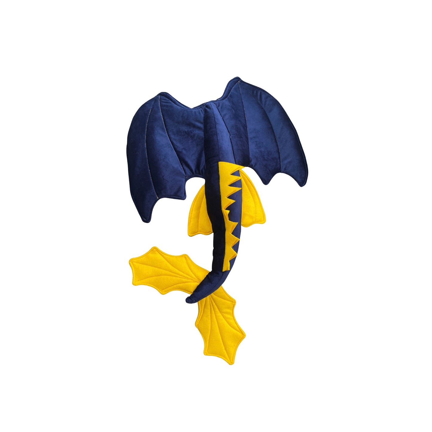 Cola de Dragón Azul con Amarillo