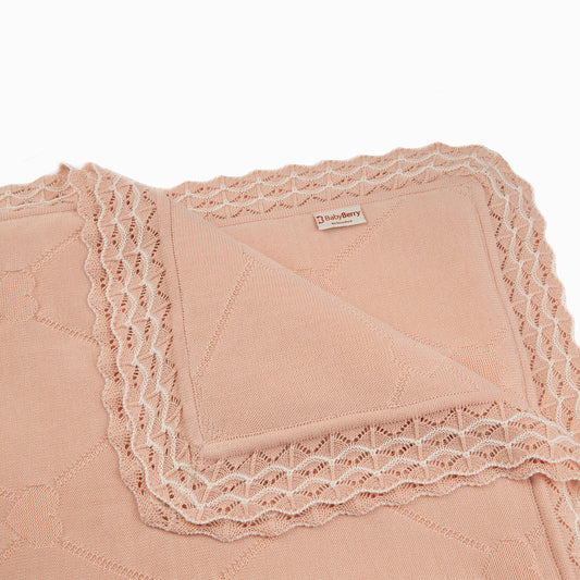 Mantita Corazón Palo Rosa