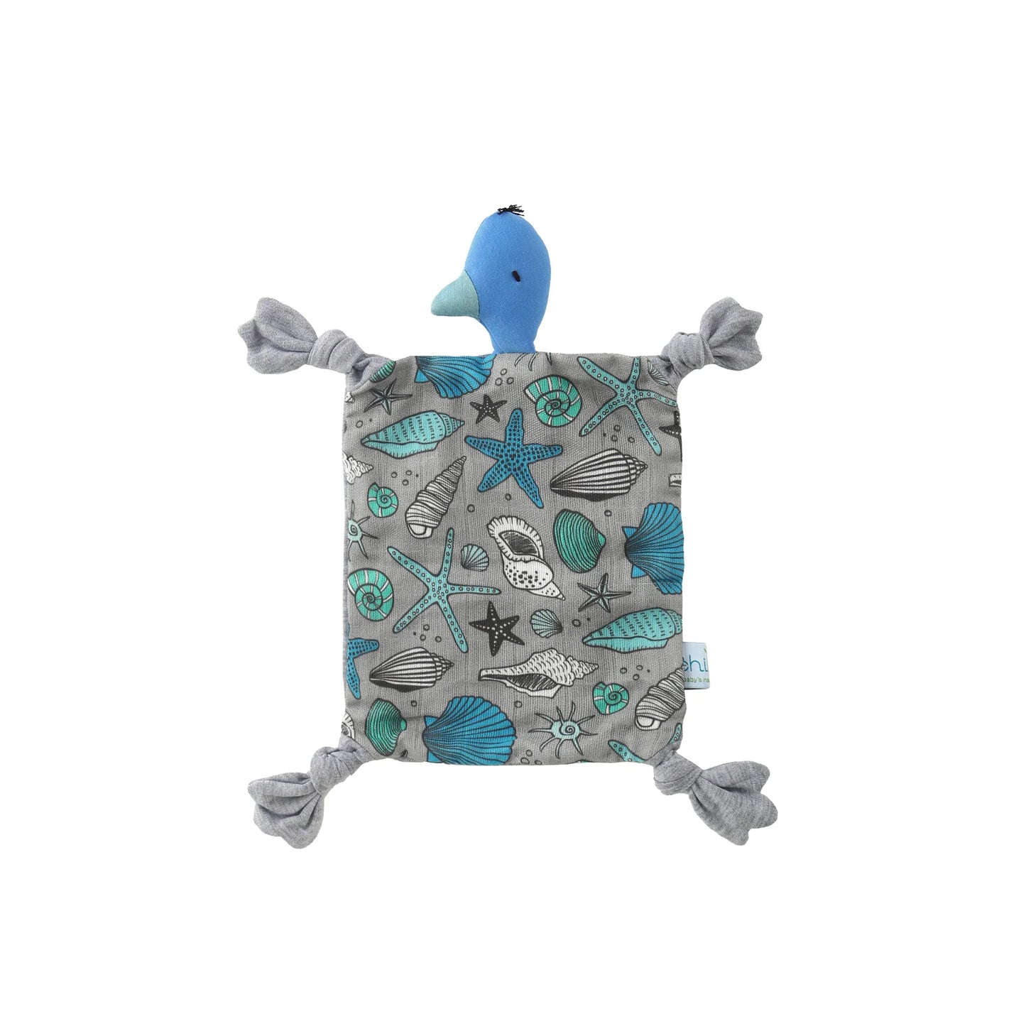 Manta de Apego Dudu Bird - Blues Shells