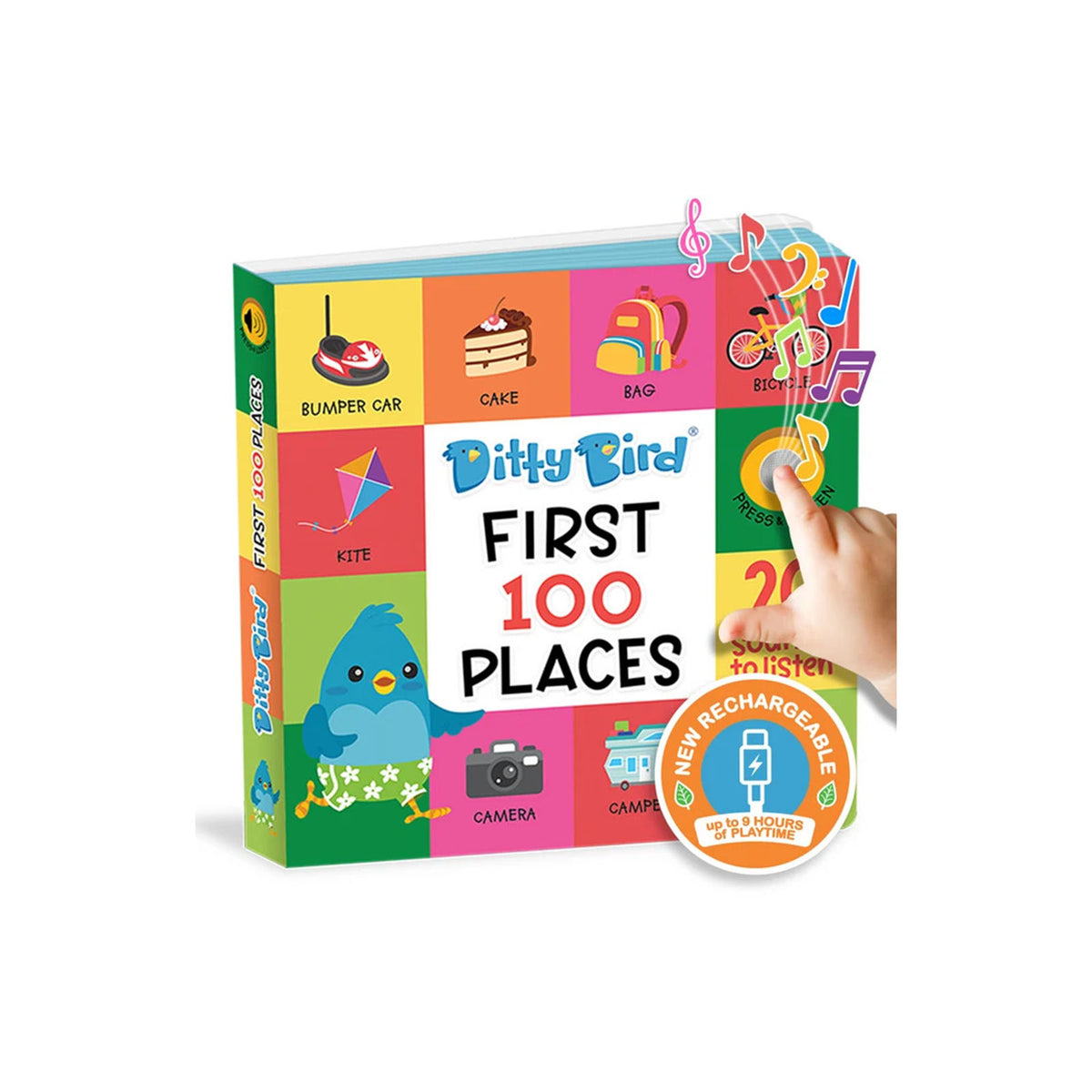 Ditty Bird - Mis Primeras 100 Palabras de Lugares en Ingles