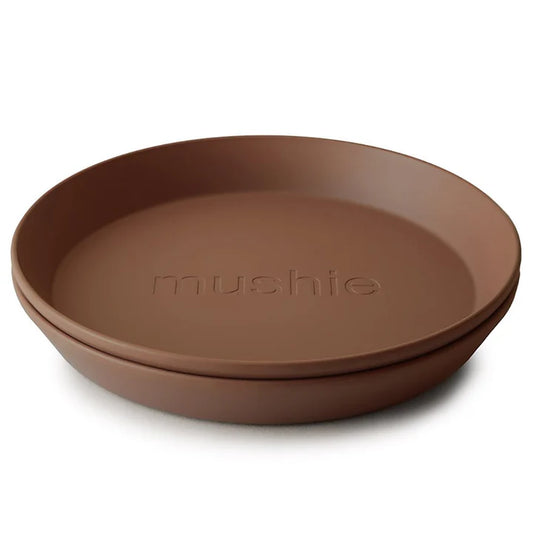 Mushie Set de 2 Platos Redondos - Caramel