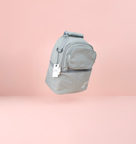Cooler Bag para Leche Materna - Gris