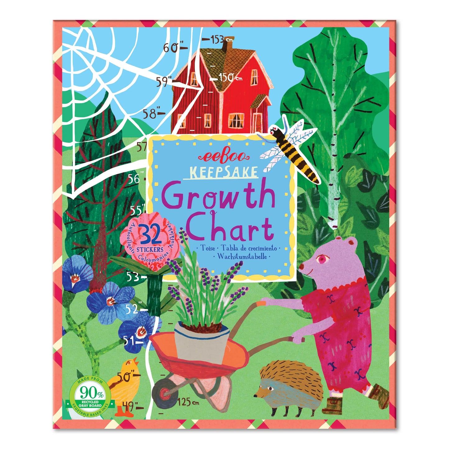 Tallimetro Growth Chart - Making The Garden