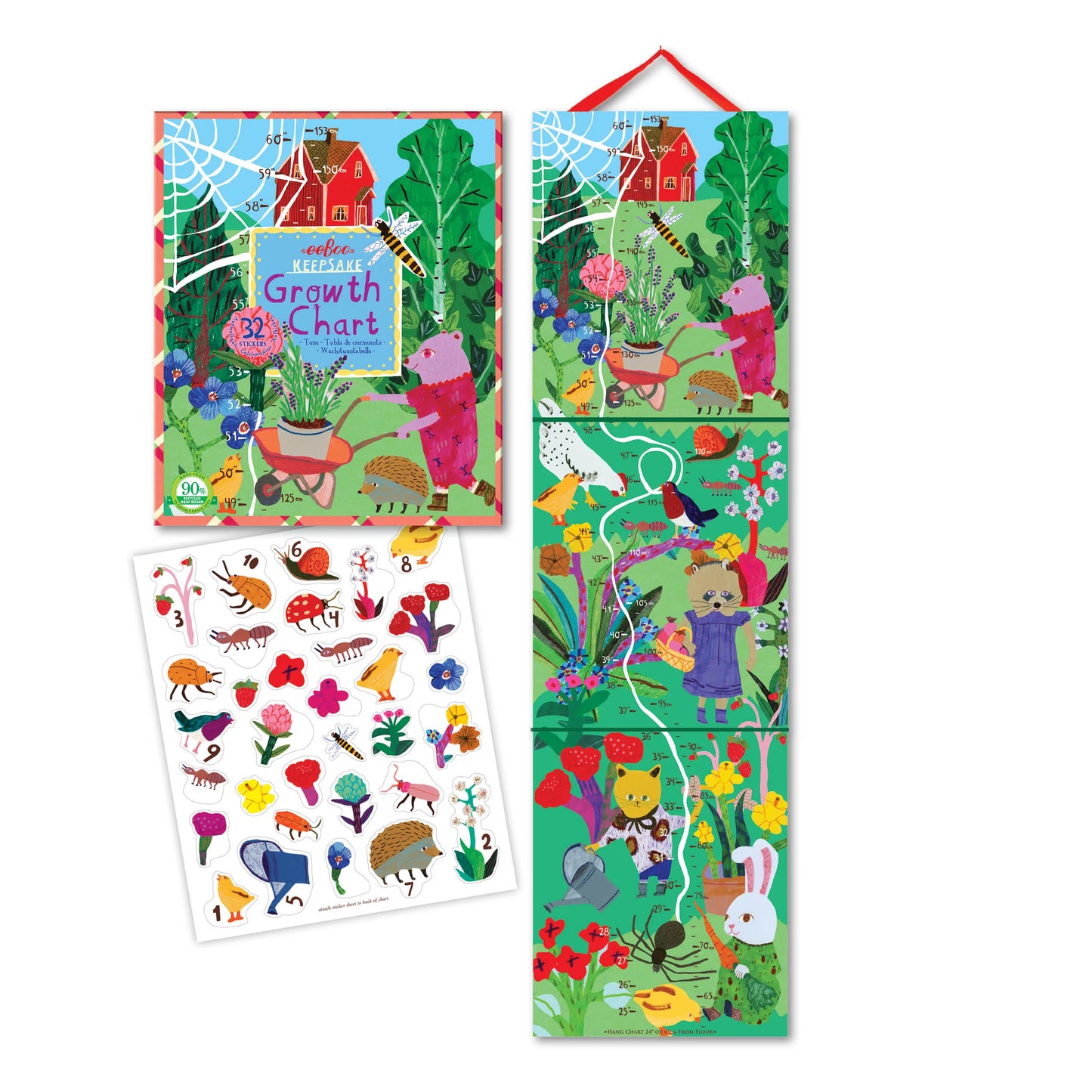 Tallimetro Growth Chart - Making The Garden