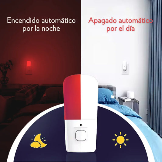 Luz Nocturna con Control Remotoa