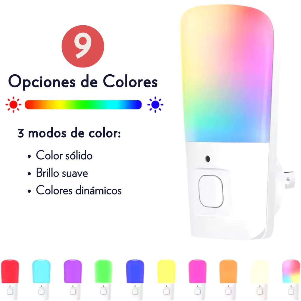 Luz Nocturna con Control Remotoa
