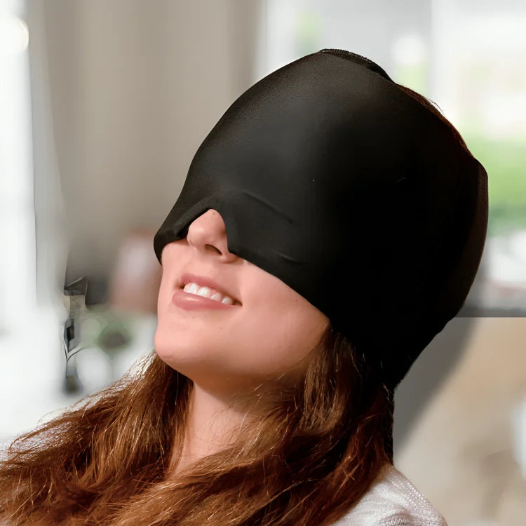 Gorro Terapéutico Antimigraña Negro