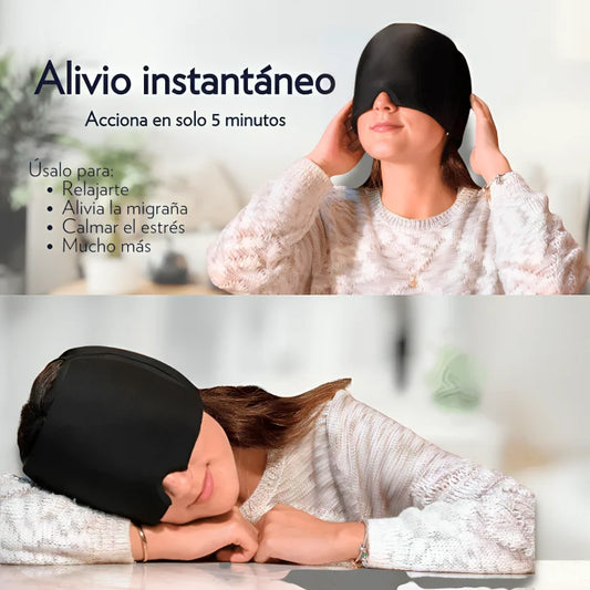 Gorro Terapéutico Antimigraña Negro